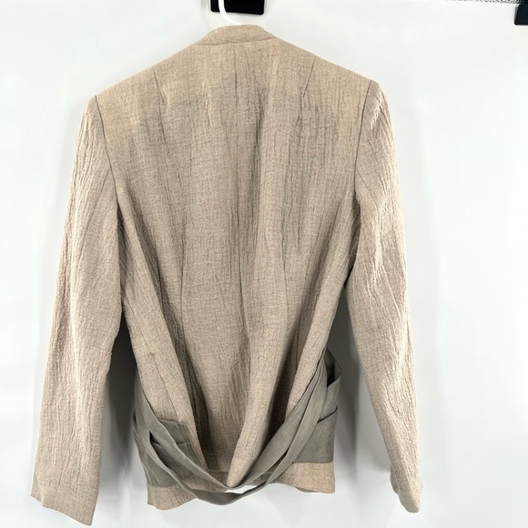 Nanette Lepore cream blazer jacket size 8 - Picture 5 of 9